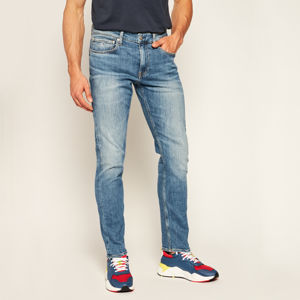 Calvin Klein pánské modré džíny - 32/34 (1A4)